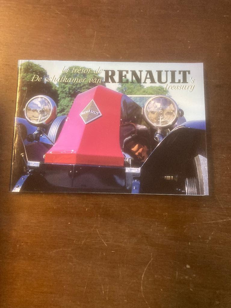 Renault boekje, Boeken, Auto's | Boeken, Ophalen of Verzenden, Nieuw, Renault