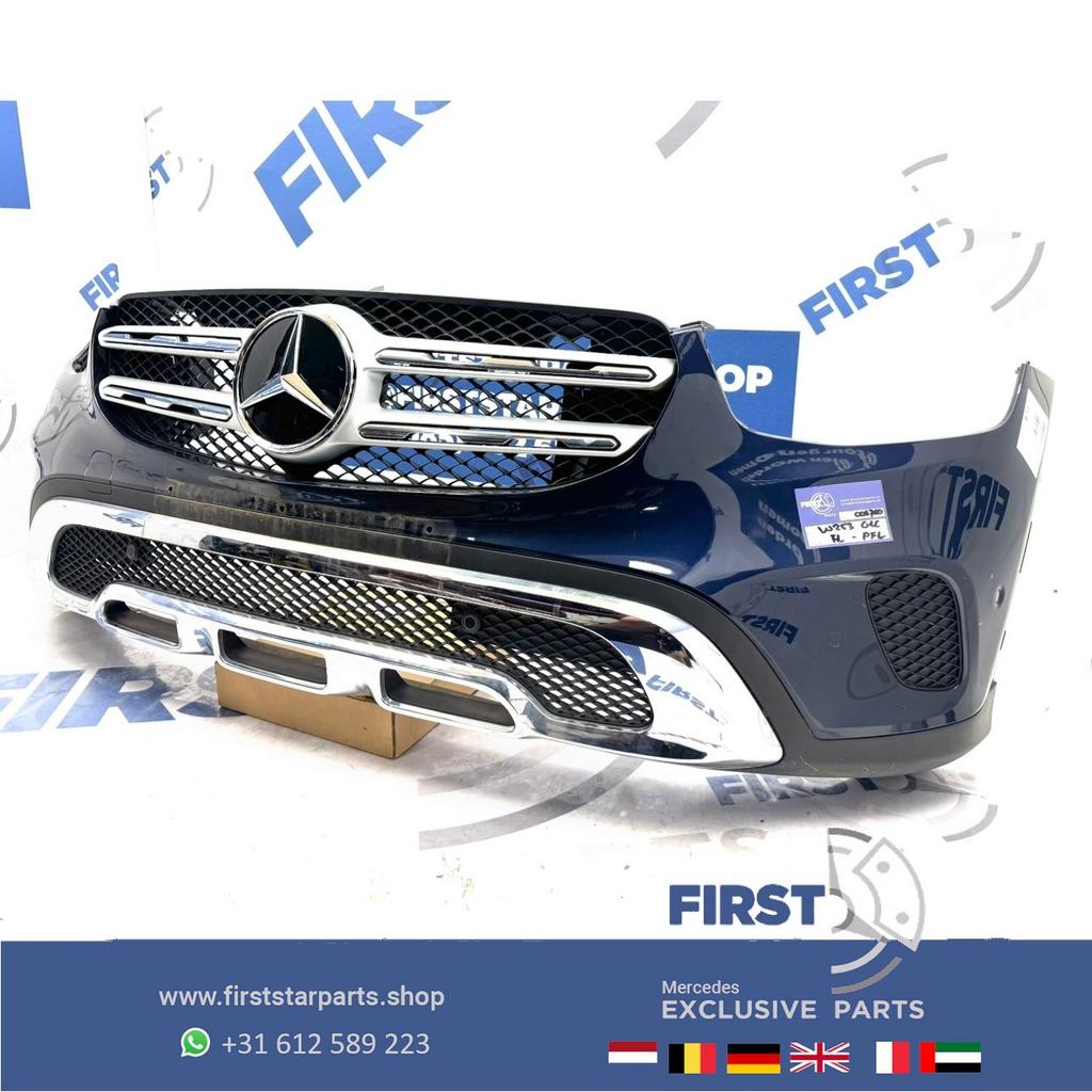 W253 BUMPER GLC COMPLEET + GRIL A2538858102 ZWART WIT GRIJS, Gebruikt, -, Voor, Ophalen of Verzenden