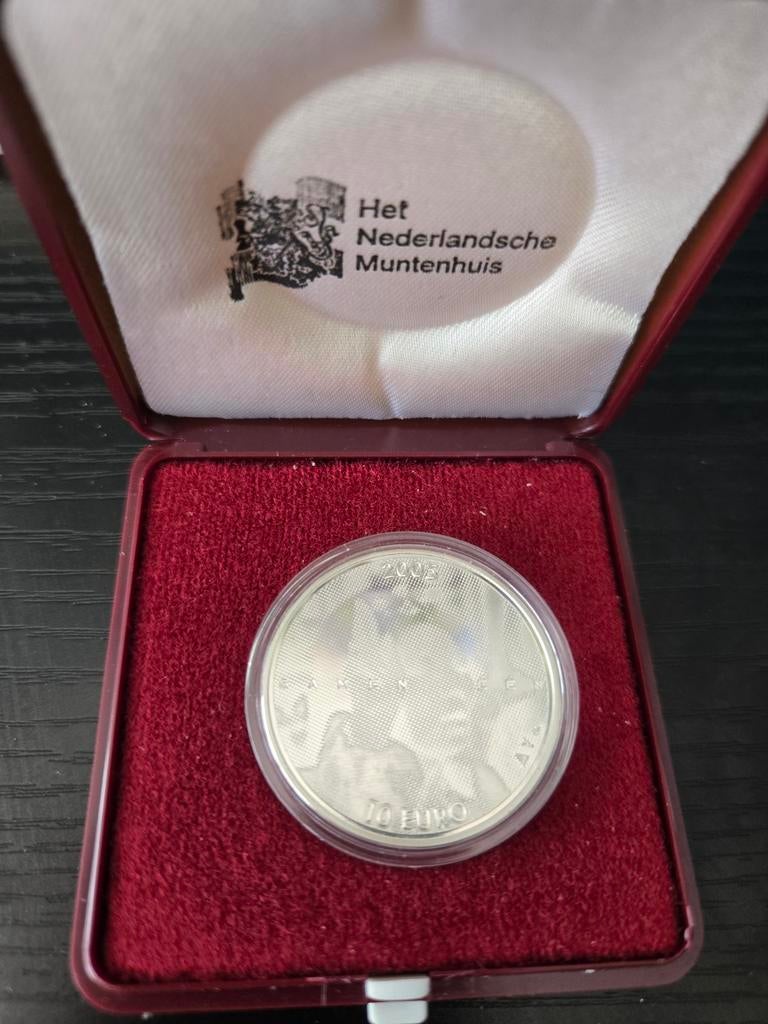 10 Euro Zilveren Munt Beatrix 2005, Ophalen, Koningin Beatrix, Zilver, Euro's