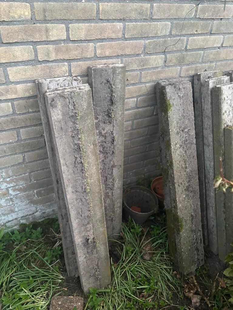 Opsluitbanden 12 stuks - afhalen, Tuin en Terras, Bielzen en Borders, Ophalen, Gebruikt, Border, Beton