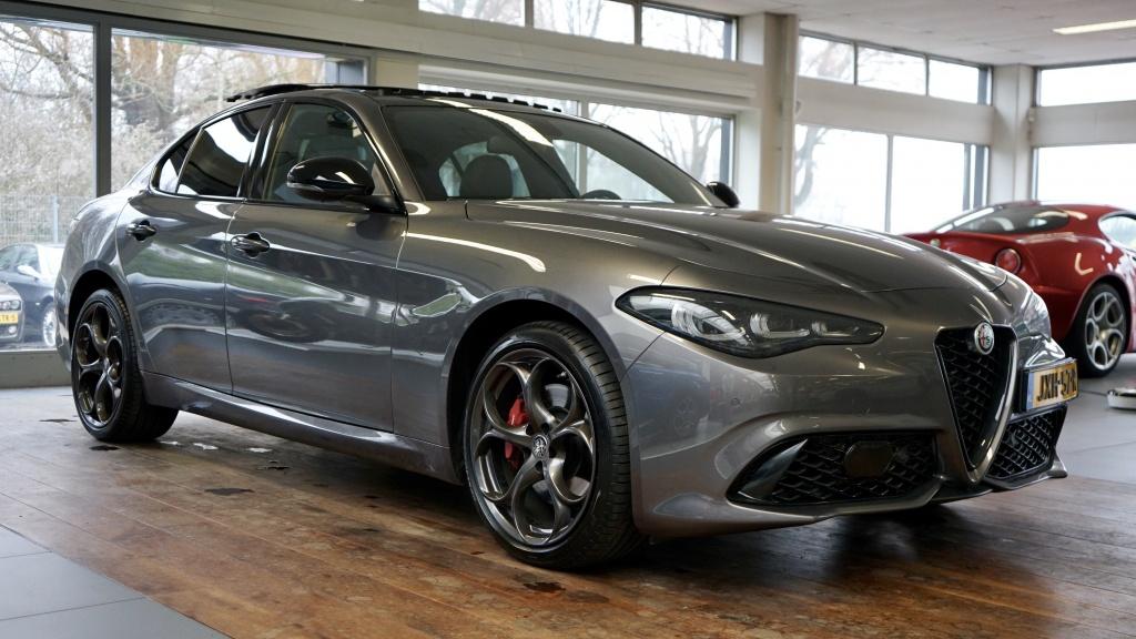 Alfa Romeo Giulia 2.0 T GME AWD Veloce | 280 pk | 12 Maanden, Auto's, Alfa Romeo, Automaat, 745 kg, Euro 6, Leder