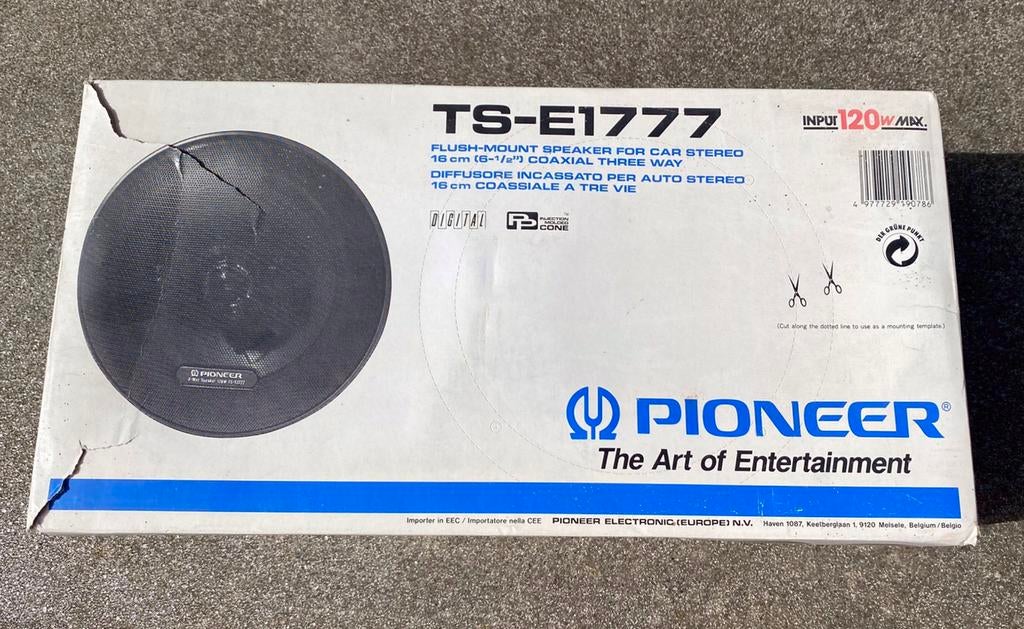 Pioneer autospeakers, Auto diversen, Ophalen, Nieuw