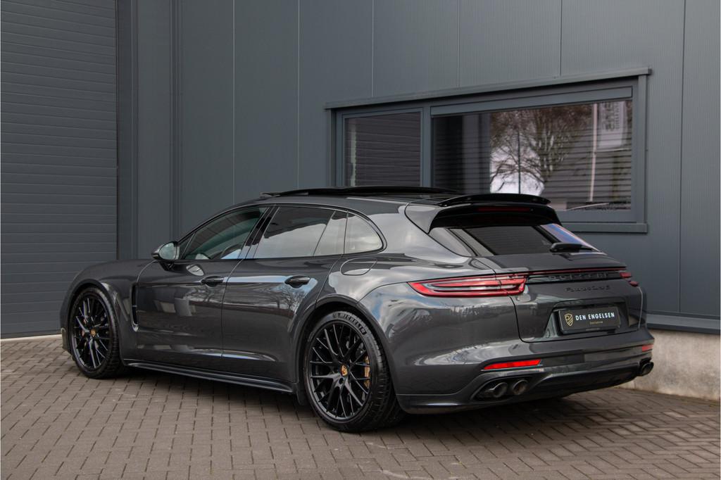Porsche Panamera Sport Turismo 4.0 Turbo S V8 E-Hybrid 680PK, Auto's, Porsche, Automaat, Met garantie (alle), Leder, Vierwielaandrijving