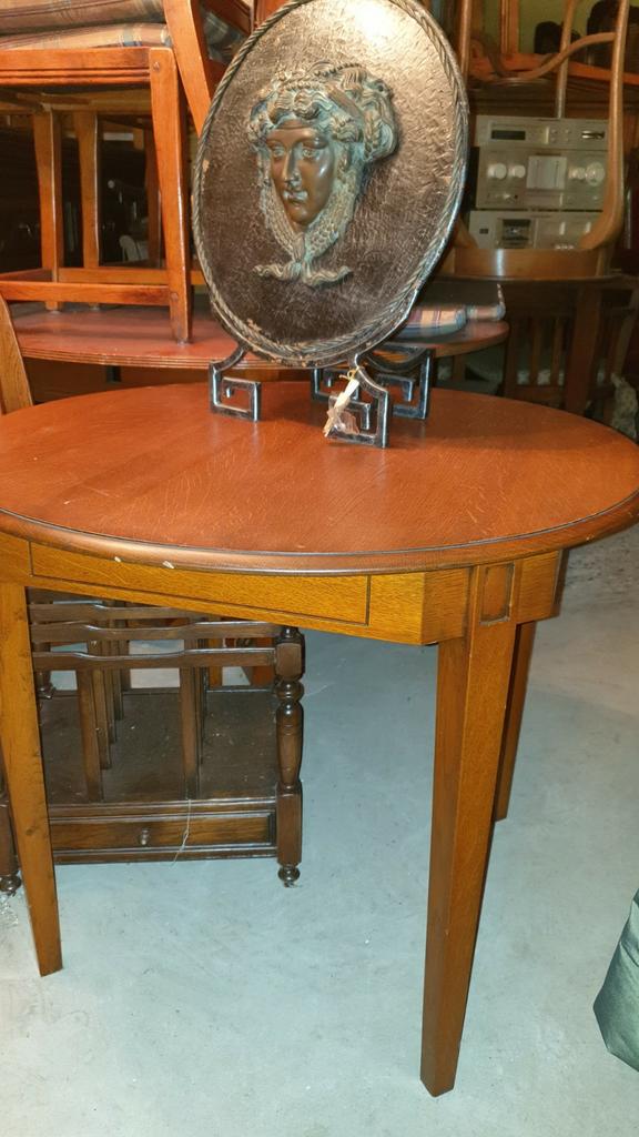 Kersenhout bijzettafel, Huis en Inrichting, Tafels | Bijzettafels, Ophalen, Zo goed als nieuw, Rechthoekig, Minder dan 55 cm