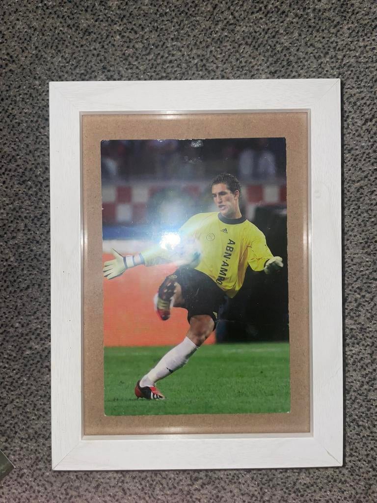 Spelersfoto Ajax Jeroen Stekelenburg, Ophalen of Verzenden, Zo goed als nieuw, Ajax, Spelerskaart