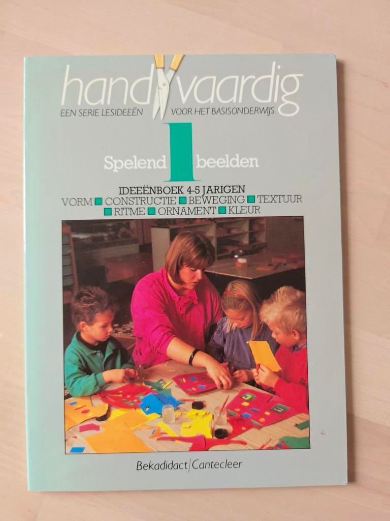 Handvaardig Ideeënboek 4-5 jarigen, Boeken, Ophalen of Verzenden, Gelezen, Scrapbooking en Knutselen, Bekadidact Cantecleer
