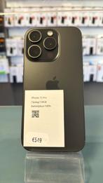 iPhone 15PRO Black 128GB, Ophalen, Apple, Zwart, Zo goed als nieuw