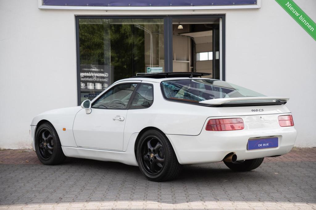 Porsche 968 3.0 Coupé CS H6 ClubSport|Sperrdiff|Targa|Full, Auto's, Porsche, Lichtmetalen velgen, Gebruikt, Zwart, 4 cilinders