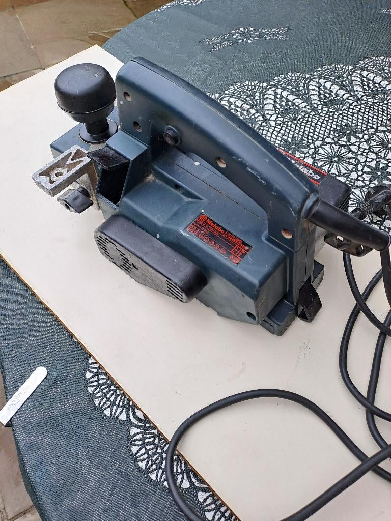 te koop een metabo schaaf machine  ingst, Ophalen of Verzenden, Gebruikt, Elektrisch