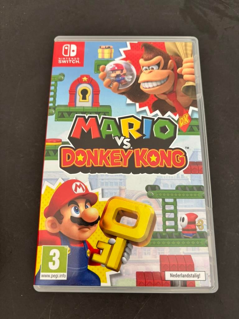 Mario vs Donkey Kong, Spelcomputers en Games, Games | Nintendo Switch, Puzzel en Educatief, 1 speler, Ophalen of Verzenden, Zo goed als nieuw