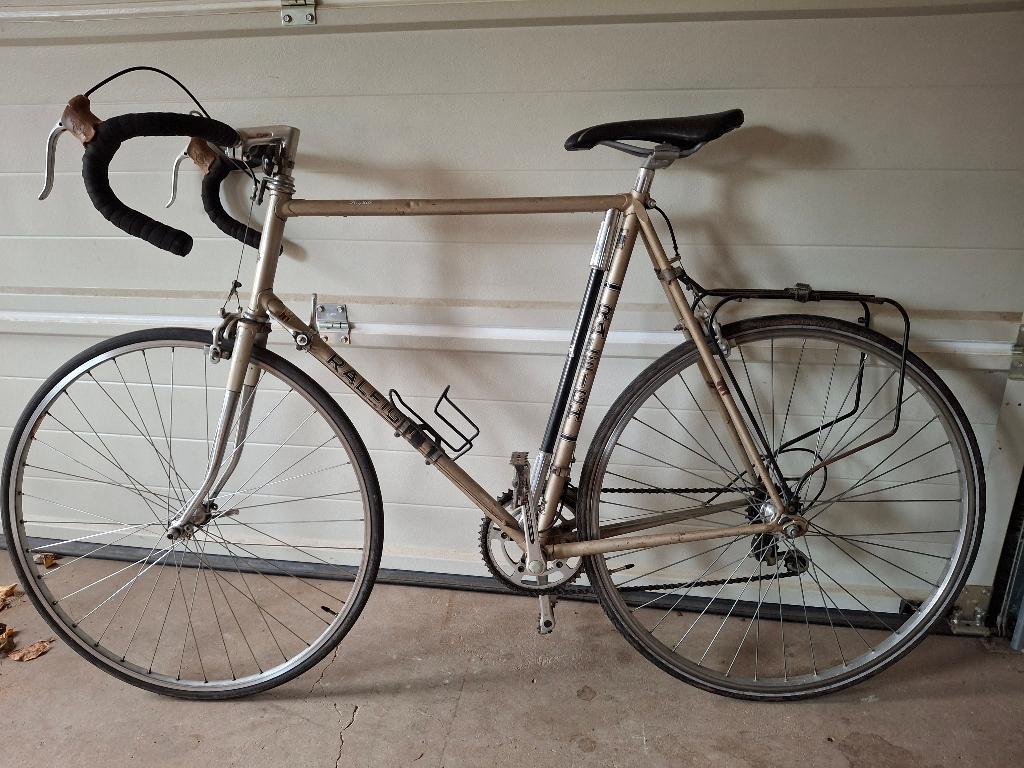 Racefiets vintage Raleigh, Gebruikt, Staal, Ophalen, Overige merken