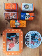 Blikken 5x  de ruijter oranje hagel verkade amalia koek blik, Verzamelen, Blikken, Ophalen of Verzenden, Nieuw, Overige, Overige merken