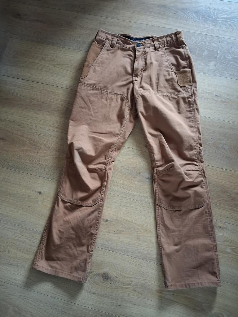 Carhartt Broek W30 L30 Bruin, Kleding | Heren, Broeken en Pantalons, Bruin, Maat 48/50 (M), Carhartt, Ophalen of Verzenden