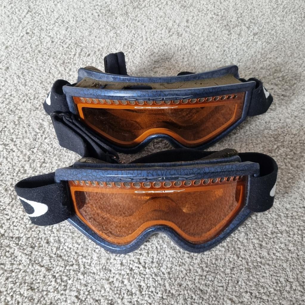 Oakley vintage skibril (1x voor brildrager, 1x normaal), Overige merken, Gebruikt, Overige typen, Ophalen of Verzenden