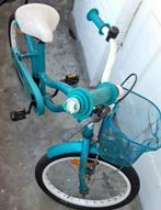 Kinderfiets 16/18 inch met mandje, Ophalen, Gebruikt, 16 tot 20 inch