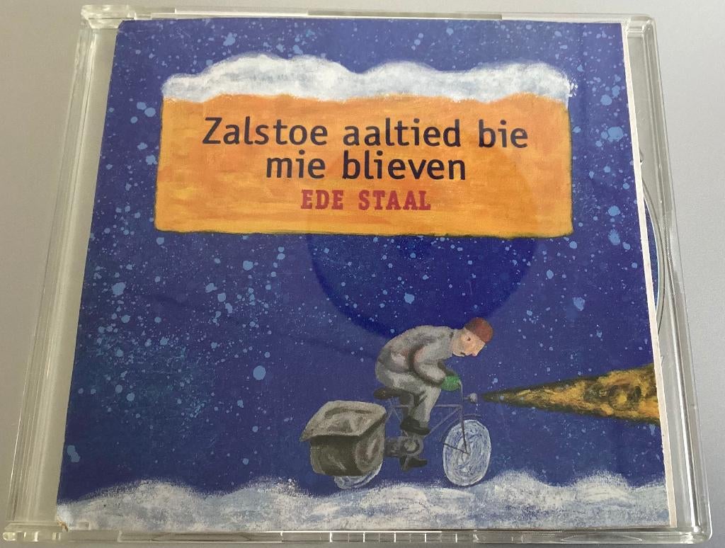 Ede Staal Zalstoe aaltied bie mie blieven CD singel, 1 single, Ophalen of Verzenden, Gebruikt, Nederlandstalig