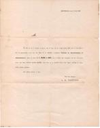 unieke brief over Distilleerderij Meder Schiedam 1868, Verzamelen, Verzenden, Gebruikt, Overige typen