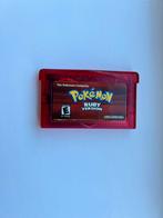 Pokemon Ruby version GBA, Spelcomputers en Games, Games | Nintendo Game Boy, Avontuur en Actie, 1 speler, Ophalen of Verzenden