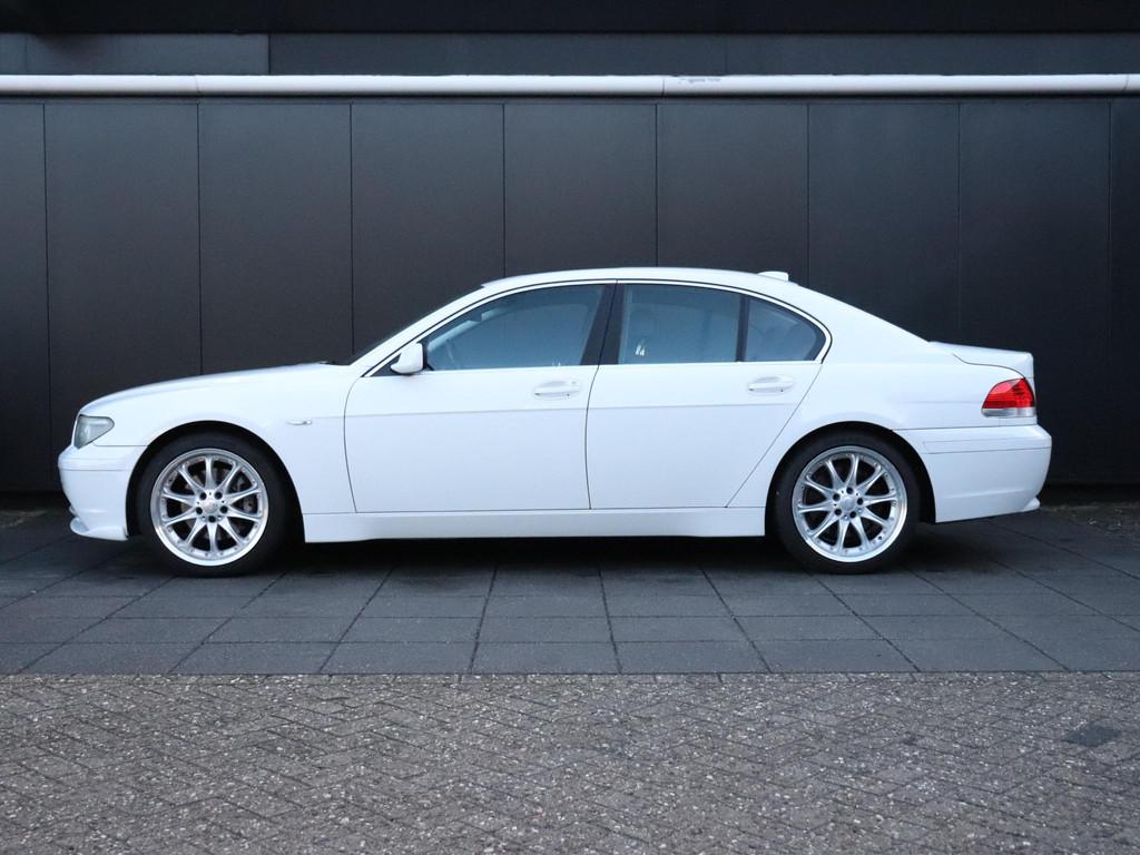BMW 7-serie 745i | HARTGE |LEDER | MEMORY | SCHUIFDAK | SOFT, Automaat, Wit, 4398 cc, Bedrijf