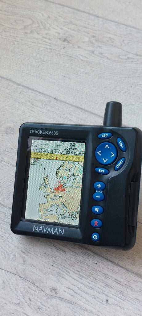 Navman Tracker 5505i Kaartplotter, Watersport en Boten, Ophalen of Verzenden, Zo goed als nieuw, Kaartplotter of Fish Finder