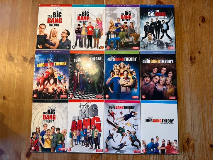 The Big Bang Theory Complete Series DVD Boxset Seizoen 1-12, Cd's en Dvd's, Dvd's | Tv en Series, Zo goed als nieuw, Komedie, Boxset