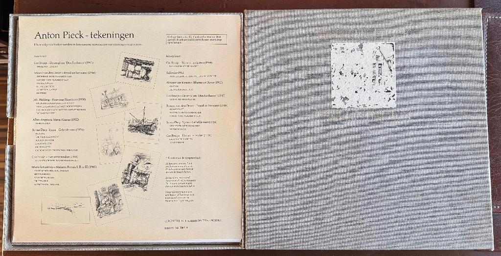 Anton Pieck Tekeningen (compleet in BOX), Ophalen of Verzenden