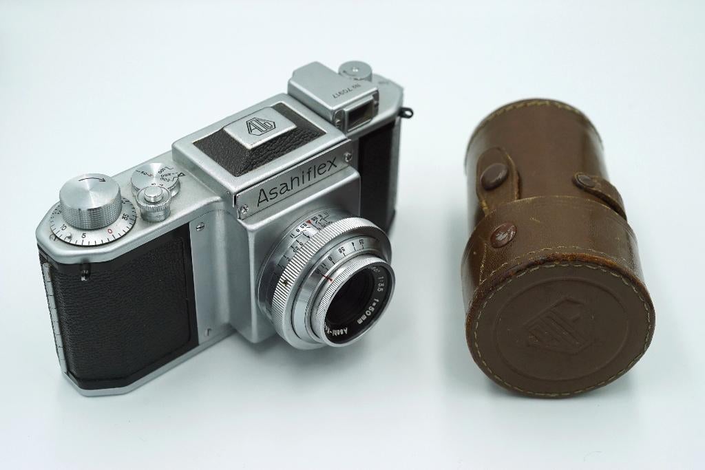 Asahiflex 1a & Takumar lenzen, Ophalen of Verzenden, Gebruikt, Spiegelreflex, Pentax