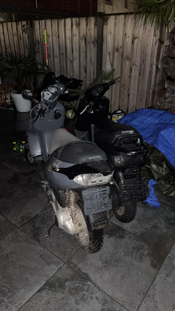 Skipper lx op A1 plaat, Fietsen en Brommers, Snorfietsen en Snorscooters, Zo goed als nieuw, Piaggio, Benzine, Ophalen