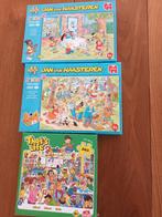 3 junior Jan v.Haasteren puzzels, Ophalen of Verzenden, Minder dan 500 stukjes, Zo goed als nieuw