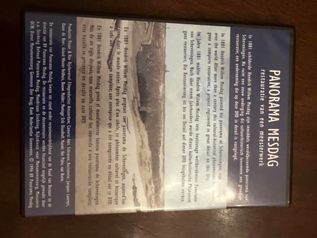 Panorama Mesdag DVD - Restauratie Meesterwerk, Alle leeftijden, Ophalen of Verzenden, Zo goed als nieuw, Kunst of Cultuur