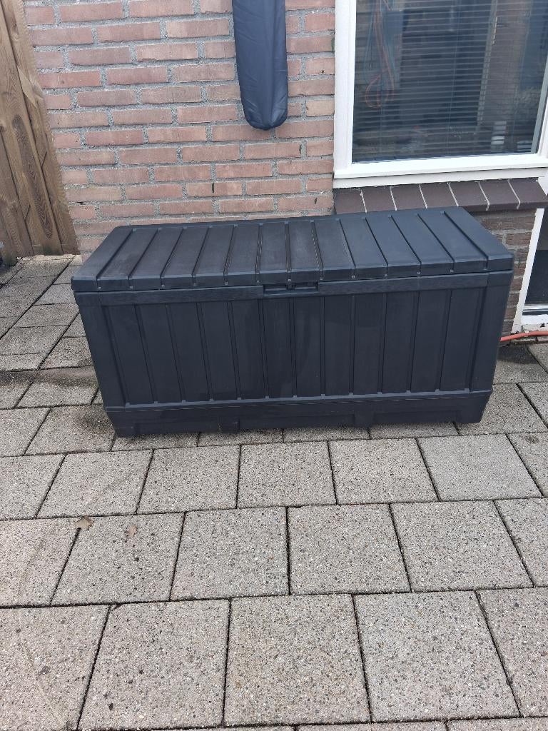 Keter kussenbox, Tuin en Terras, Bergingen en Tuinkasten, Ophalen, Gebruikt, Kunststof, Overige typen