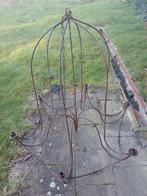 Metalen oude hangkandelaar, Tuin en Terras, Ophalen of Verzenden, Gebruikt