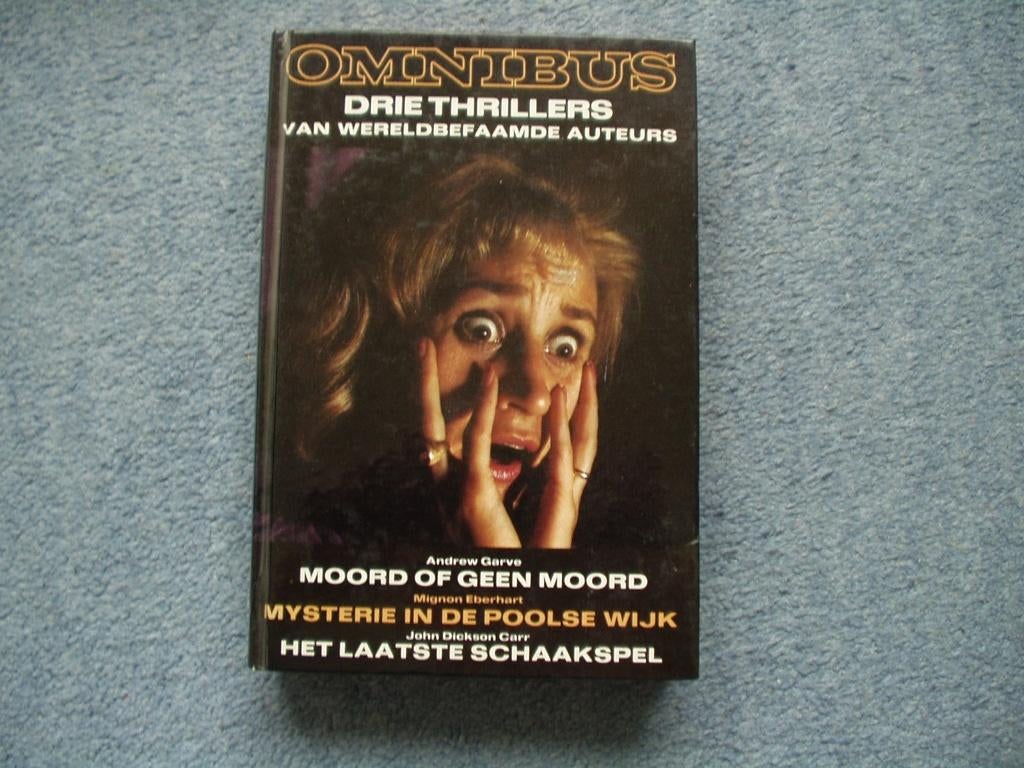 Omnibus, drie thrillers, hardcover, jaren 70. Andrew Garve, Boeken, Ophalen of Verzenden, Zo goed als nieuw