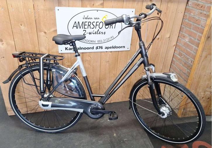 Een nette GAZELLE Eclipse N8, Fietsen en Brommers, Fietsen | Dames | Damesfietsen, Gebruikt, Gazelle, Versnellingen, 53 tot 56 cm