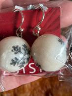 Zsiska Oorbellen met Sneeuwvlok Design, Overige materialen, Hangers, Verzenden, Wit