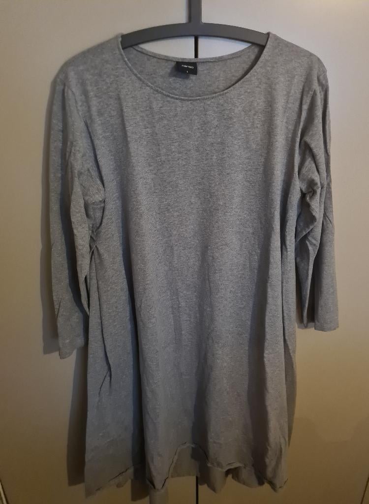 Nanso nachthemd grijs Maat l, Nanso, Verzenden, Nieuw, Maat 46/48 (XL) of groter