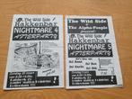 Nightmare in Rotterdam afterparty flyers( gabber thunderdome, Ophalen of Verzenden