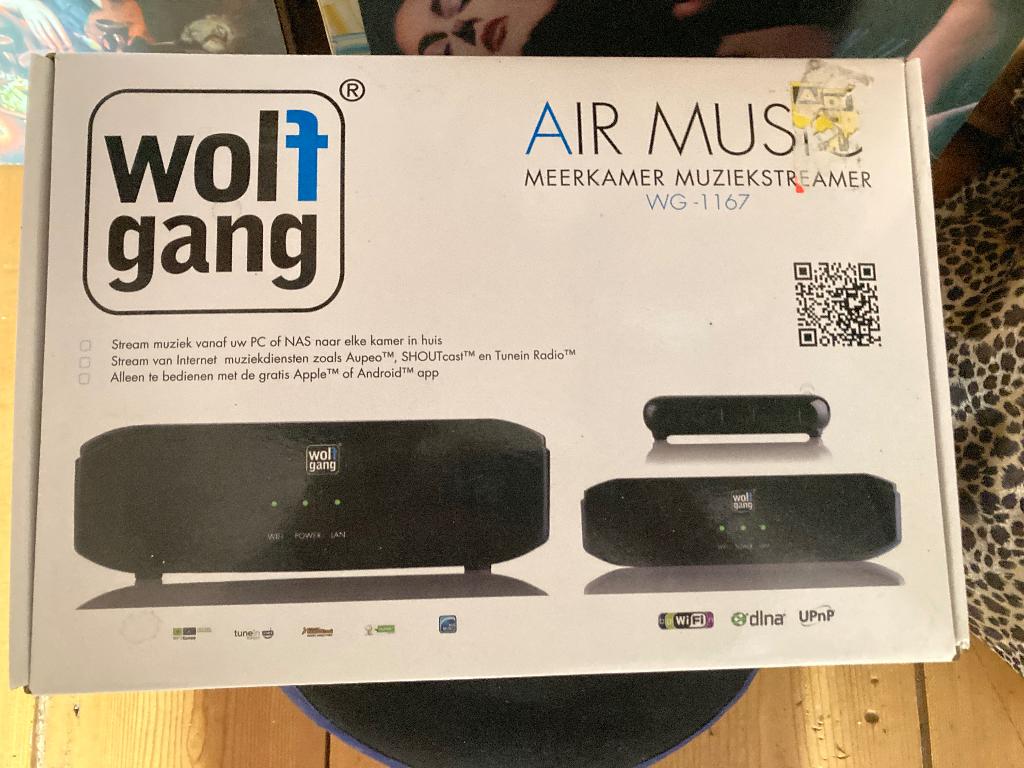 wolfgang air music streamer wg-1167, Ophalen of Verzenden, Nieuw