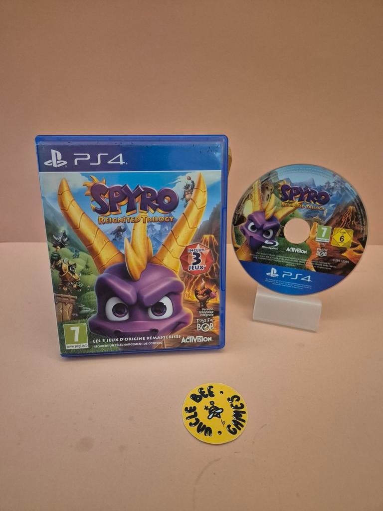 Spyro Reignited Trilogy, Spelcomputers en Games, Games | Sony PlayStation 4, Avontuur en Actie, Verzenden, Activision, Vanaf 7 jaar