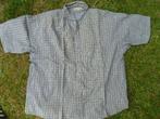 Heren blouse korte mouw maat XXL, Ophalen of Verzenden, Zo goed als nieuw, Groen, Overige halswijdtes