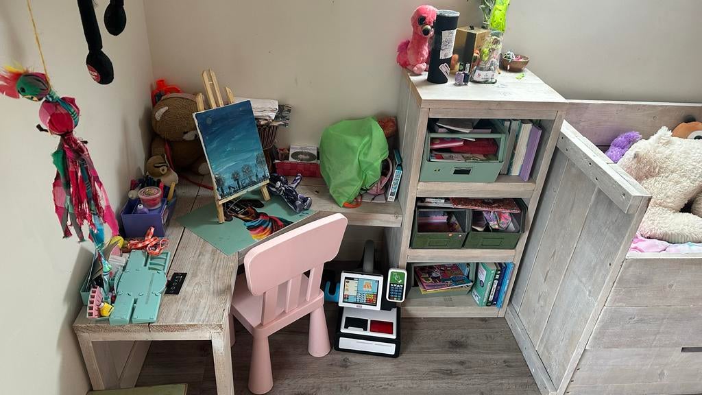 Peuter bed, kinder bed, Kinderen en Baby's, Kinderkamer | Complete kinderkamers, Ophalen, Gebruikt, Jongetje of Meisje