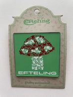 Efteling pin Efteling paddenstoel op kaartje, Ophalen of Verzenden, Nieuw, Button of Speldje