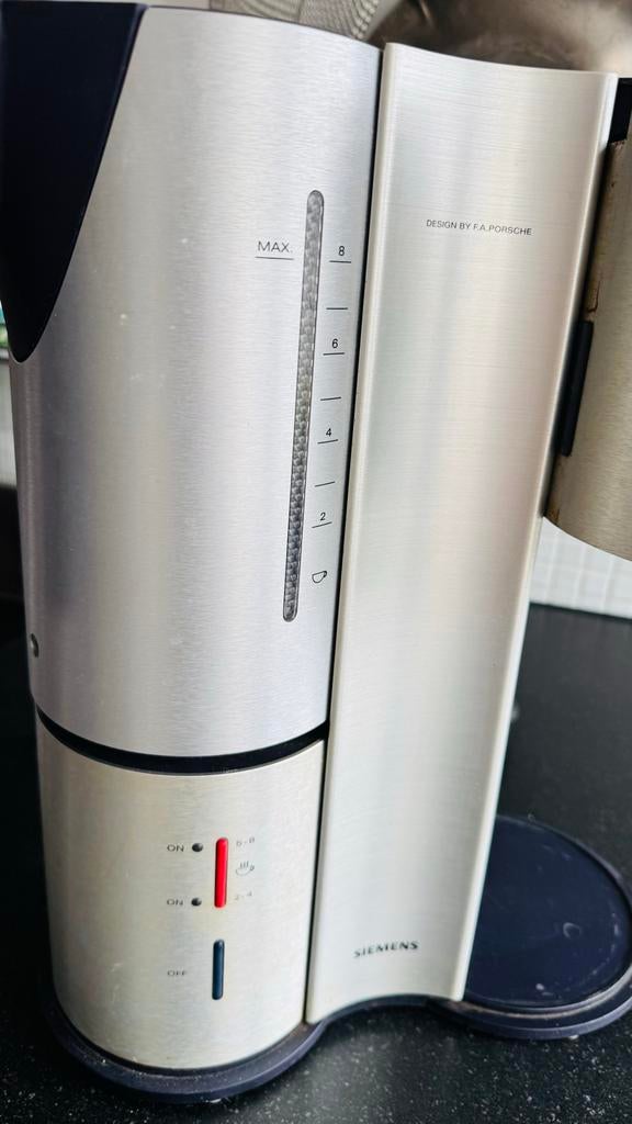 Siemens / Porsche koffiezetapparaat (zonder thermoskan), Witgoed en Apparatuur, Koffiezetapparaten, Ophalen, Gebruikt, Koffiemachine