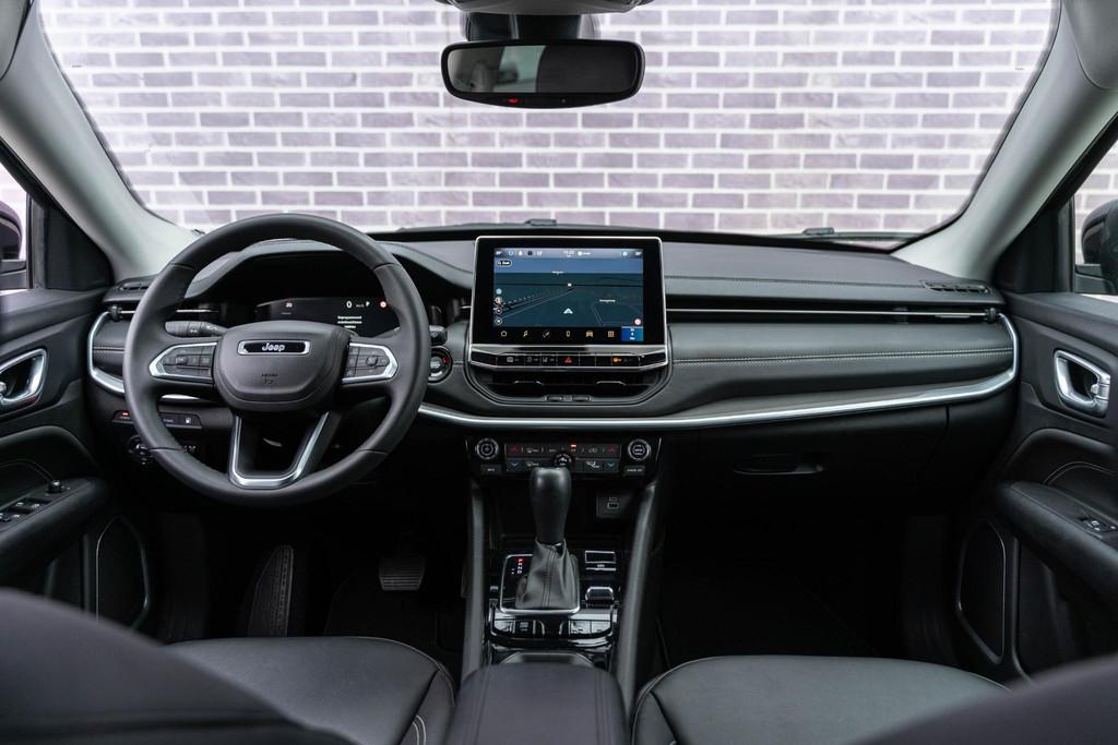 Jeep Compass 4xe Plug-in Hybrid Limited Lease Edition | 4WD, Auto's, Automaat, Adaptive Cruise Control, Leder en Stof, Zwart