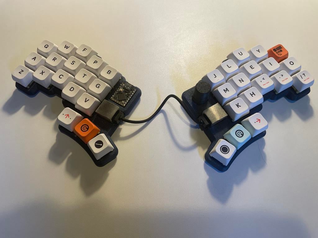 Cheapino 36-key split ergonomisch toetsenbord, Computers en Software, Toetsenborden, Ergonomisch, Ophalen of Verzenden, Bedraad