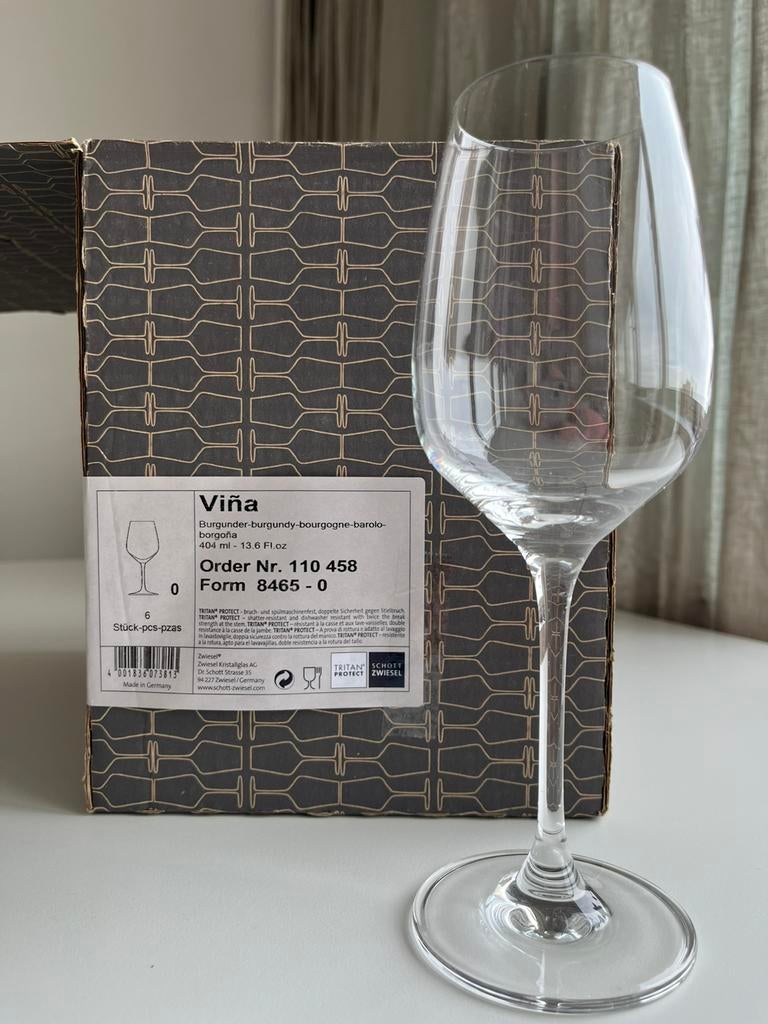 Schott Zwiesel wijnglazen, Verzamelen, Glas en Borrelglaasjes, Ophalen, Zo goed als nieuw, Overige typen