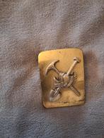 Koppelplaat genie nederland, Ophalen of Verzenden, Landmacht, Nederland, Embleem of Badge