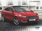 Brochure Ford Mondeo 2014, Ophalen of Verzenden, Gelezen, Ford