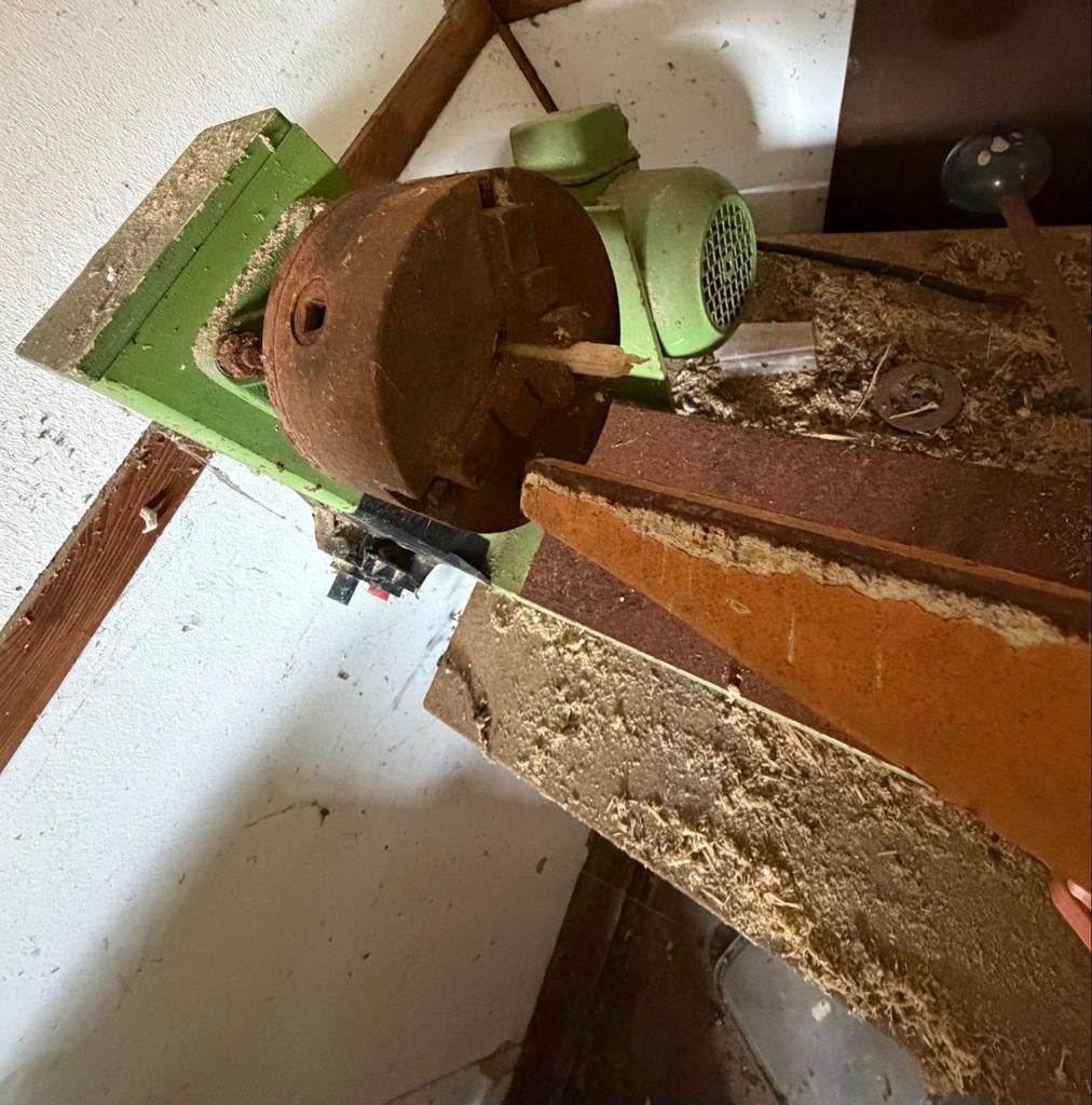 Robuuste Houtdraaibank - Ideaal voor de Hobbyist, Ophalen, Gebruikt, Houtdraaibank, 500 tot 1000 mm