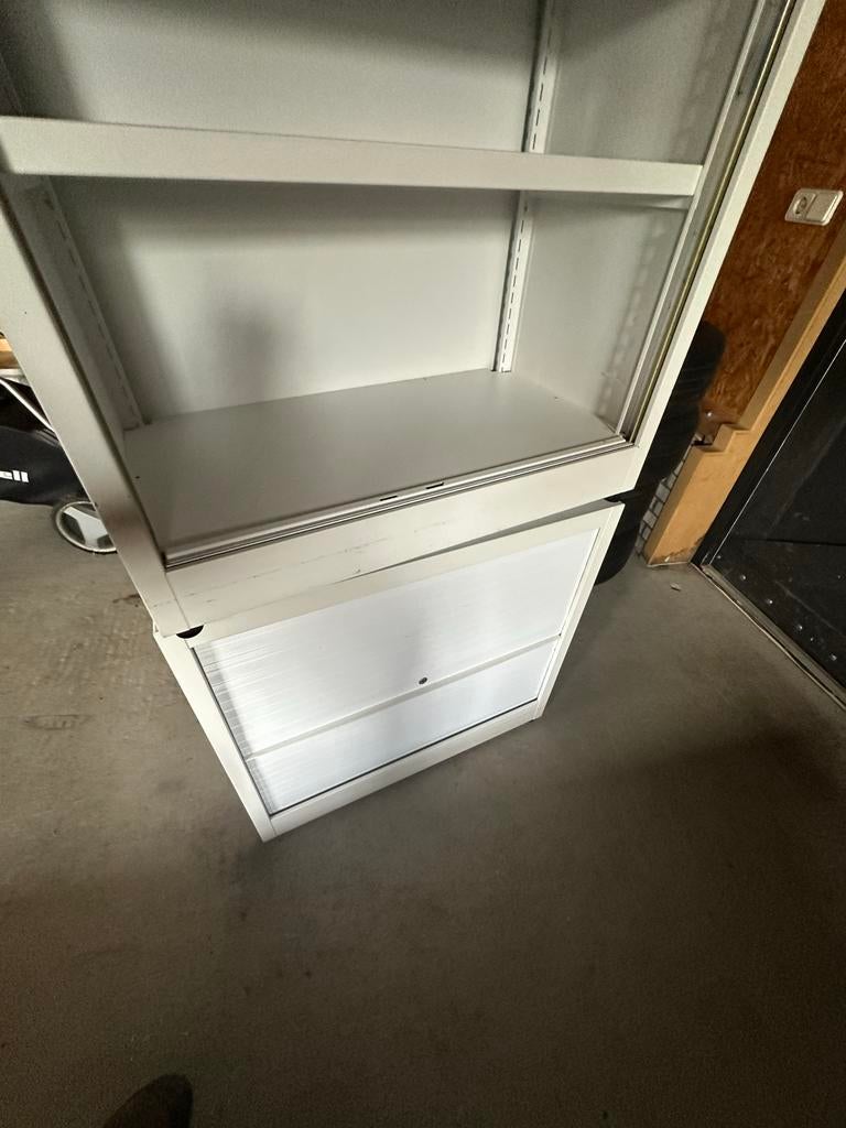 Archiefkasten met roldeur, Ophalen, Gebruikt, 100 tot 150 cm, 50 tot 100 cm